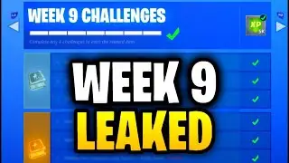 Fortnite Season 7 Week 9 Challenges ( SNOWFALL Skin )
