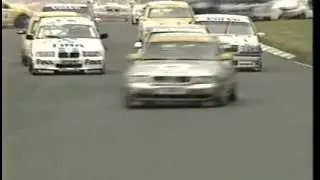 BTCC - Oulton Park 1996 start crash
