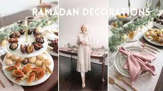 Setting the table for Ramadan- Ramadan Decoration Ideas #shorts
