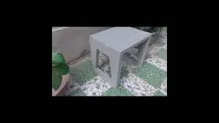 Concrete Furniture Design   Diy Concrete Stool   How Can I Make Modern Concrete Stool With 3$