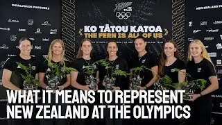 What it means to represent New Zealand at the Olympics