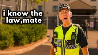 UK Cops Scramble When Power Mad Security Guards Illegally Detain Auditor on Public Land
