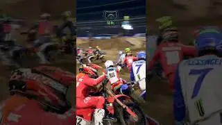 Monster Energy Supercross - The Official Videogame #bike #biker #bikegame #biker #shortvideo #gta