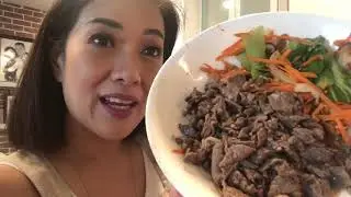 Side B: How to cook Japchae with Ate B