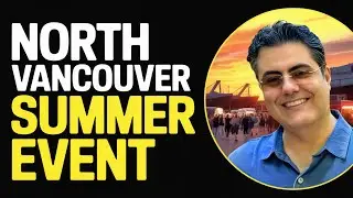 Magical August Sunset at The Shipyards | Food Trucks, Music & Summer Vibes in North Vancouver