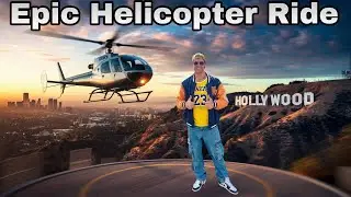 &ldquo;Hollywood Like Never Before!&rdquo; 🚁 Epic Helicopter Ride Over the Hollywood Sign! 🌟