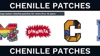 Custom Chenille Patches - NetProPatches