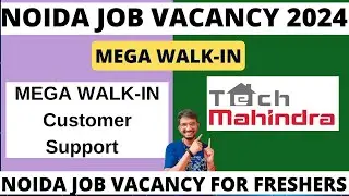 2024 Noida Tech Mahindra Jobs  Apply Now, High Salary!