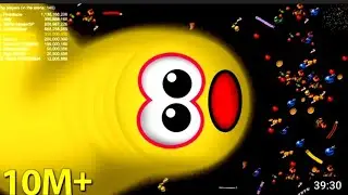🔥🐍Worms Zone &copy; 10M + Score Best Kill Ever World Record Top 01 Pro Never..