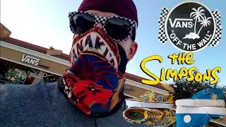 THE SIMPSONS VANS ERA 