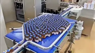 Automated Ampoule Canning, Labeling, and Packaging Line &ndash; Full Production System