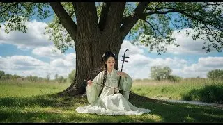 Нежный ветерок среди ив – китайские духовные мелодии для успокоения и исцеления | Музыка для