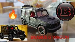 BRABUS G63 AMG | 1/43 Scale Model | Customized | Metal Diecast | MINI CAR WORLD | MERCEDES BENZ |   
