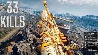 CALL OF DUTY: WARZONE 33 KILL SQUAD WIN GAMEPLAY! (NO COMMENTARY)