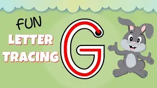 How to Write the Uppercase Letter G - Uppercase Alphabet for Kids