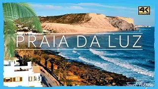 Praia da Luz ● Portugal 🇵🇹 【4K】 Aerial Cinematic Drone
