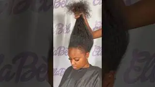 Fuller Longer Hair in MINUTES! Versatile Sew ins #traditionalsewin #versatilestyle #ponytail #bun