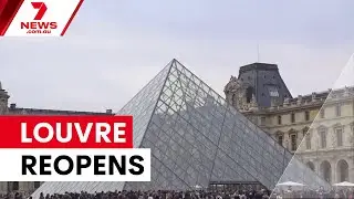 Cursed diamond spared in Louvre heist | 7NEWS