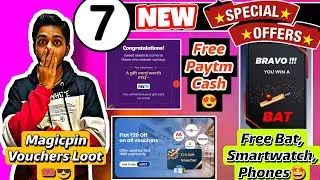 Today's 7 New Loot 🤩 | Apollo Free Credits | Redbus Flash Sale | Bravo Free Smartphone, Free Paytm