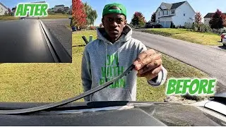 How To Replace & Repair Roof Drip Molding Trim on Corolla 08-13 #diy #corolla #toyota #youtube