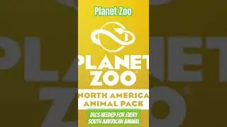 South American Animals in Planet Zoo #planetzoo #planetzoodlc #planetzooanimals