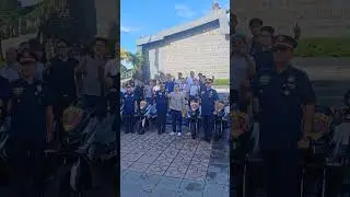 Yorme Isko kasama ang Manila Police District 👮💙☝️❤️⭐🥰😊🔆