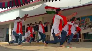 Vandematharam dance by ZPHS Gollabuddaram 
