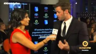 Entrevista William Levy (@willylevy29) Fiesta 50+Bellos 2015