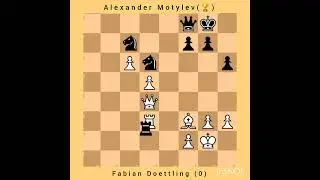 Fabian Doettling vs Alexander Motylev || Slav Defense || Mainz Ordix op, 2002 #chess #chessgame
