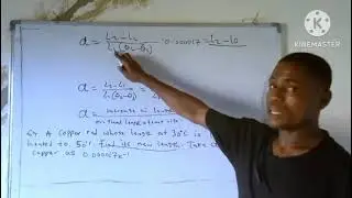 Physics. How to solve questions under linear expansivity
