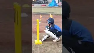 MS Dhoni Cricket Academy | keeping practice #dps #mahi7781 #hyderabadcricket #viral