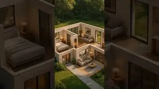 3D Floor Plan Design | Elegant Home Visualization l#reels #youtubeshorts #short #trending #home