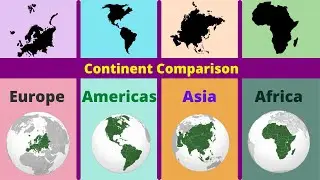 Europe vs America vs Asia vs Africa | Continent Comparison | Europe vs America