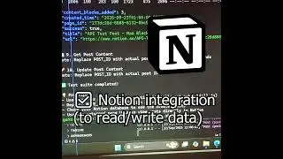 Notion ✅ #Notion #API #Integration #NotionAPI #NotionDevelopers