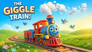 The Giggle Train Song 🚂 | Fun Kids Rhyme That Makes You Laugh