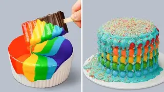 30+ Coolest RAINBOW Cake Decorating Ideas | Perfect Colorful Cake Tutorial