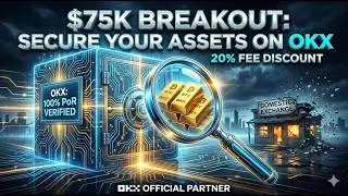 The $75K Bitcoin Rally Nobody's Talking About: Exchange Risk Exposed #OKX Crypto Trading