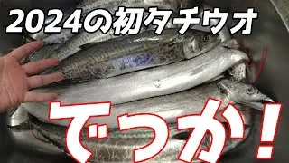 2024初タチウオがデカかった！ 京都府舞鶴でブレードジグを使ったサワラ・サゴシ狙い 後編【鈴蘭丸】
