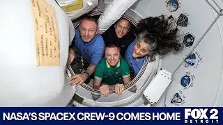 LIVE NOW: Watch Astronauts return to earth, NASA Spacex Crew-9 comes home