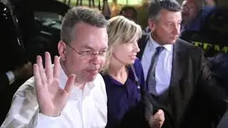 Freed US pastor Andrew Brunson set to fly home from Turkey