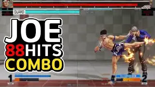KOFXV - Joe 88 hit combo in match