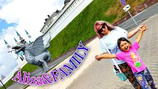 ВЛОГ Проезжаем Казань Переезд из Сибири в Петербург на машине // Alisa&FAMILY