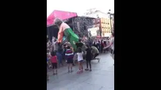 Caída gigante en Valladolid (2015)