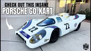 Mini Porsche 917, на котором действительно можно ездить! (ПРОДАНО)