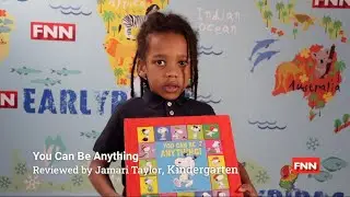 Jamari Taylor reviews a favorite book at Friendship Woodridge Academy