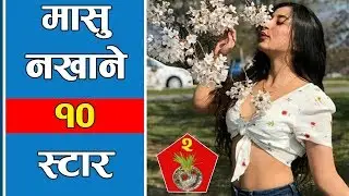 मासु नखाने १० स्टारहरु ।  10 Vegetarian Nepali Artist