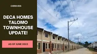DECA HOMES TALOMO TOWNHOUSE JUNE 2023 UPDATE 4k Video ( Ultra HD)