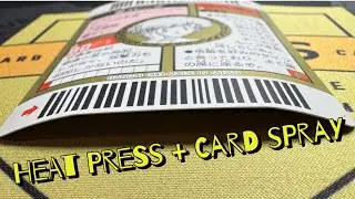 Heat Press + Card Spray - Dragon Ball Z
