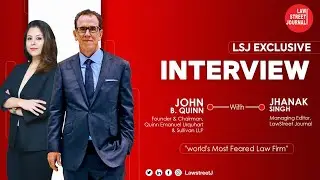 Insights from the founder of World&rsquo;s largest law firm || Quinn Emanuel || LSJ Exclusive