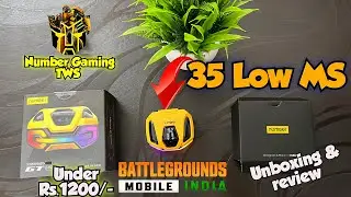 🔥 Number Gaming Earbuds 35 Low Latency Test | Number GT M9 buds Unboxing 
